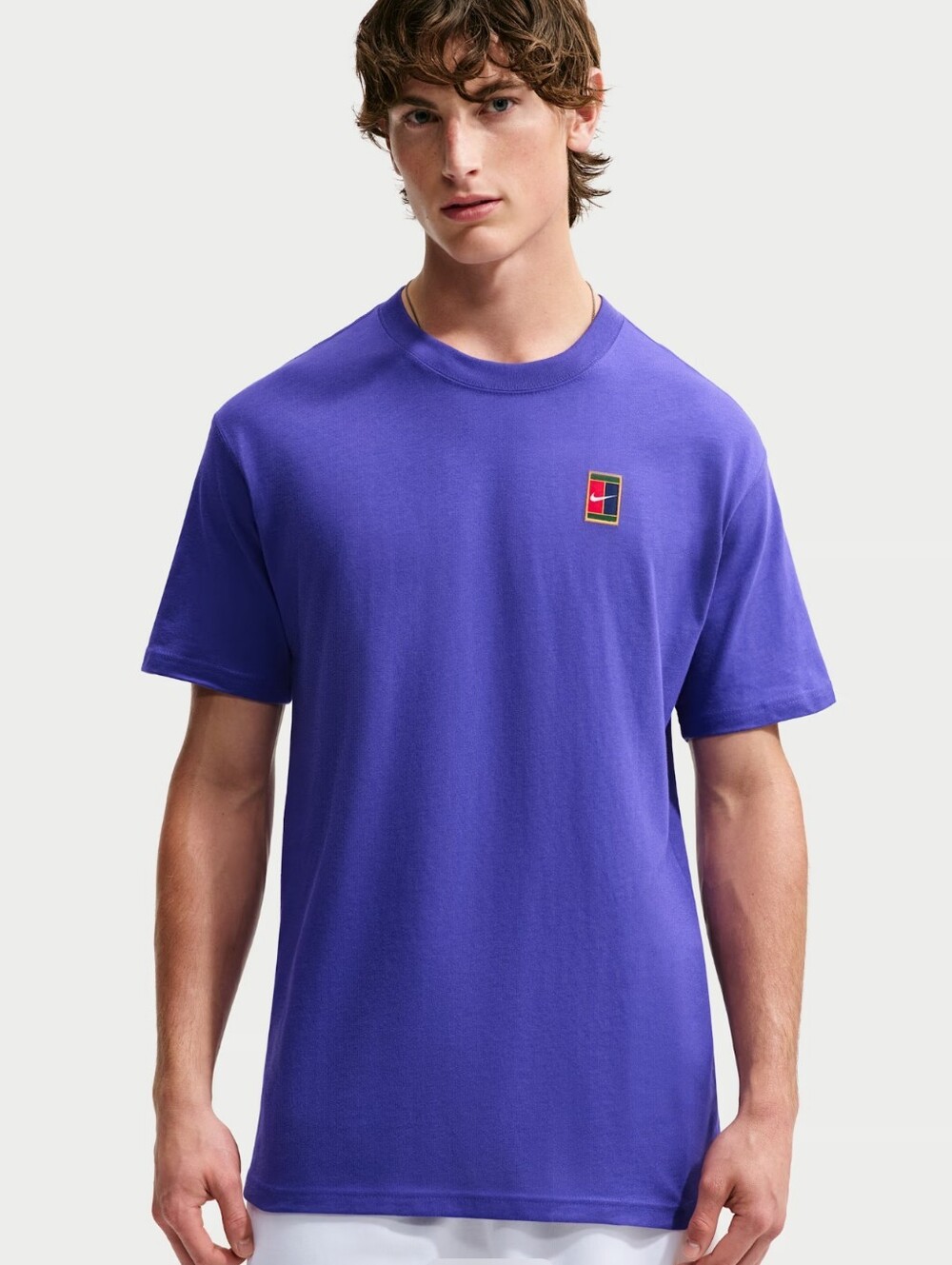Nike Court Max90 Tennis T-Shirt ~ Purple HJ3362-514 | Men's: L *NWT